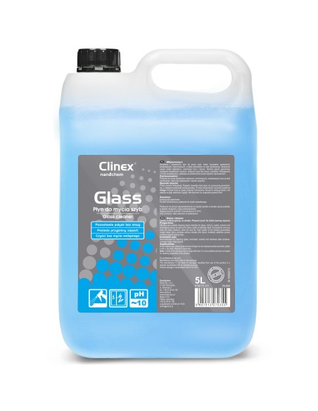 CLINEX Glass 5L profesionalus stiklo valiklis be dryžių ir dėmių CLINEX Glass 5L profesionalus stiklo valiklis be dryžių ir dėmių