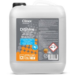 Skalavimo priemonė, skirta CLINEX DiShine 10L gastronominėms indaplovėms