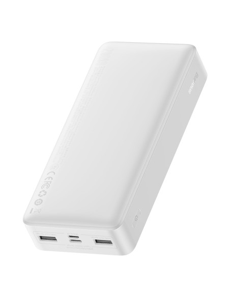 Bipow greito įkrovimo maitinimo blokas 20000mAh 15W USB microUSB 25cm baltas Bipow greito įkrovimo maitinimo blokas 20000mAh 15W USB microUSB 25cm baltas
