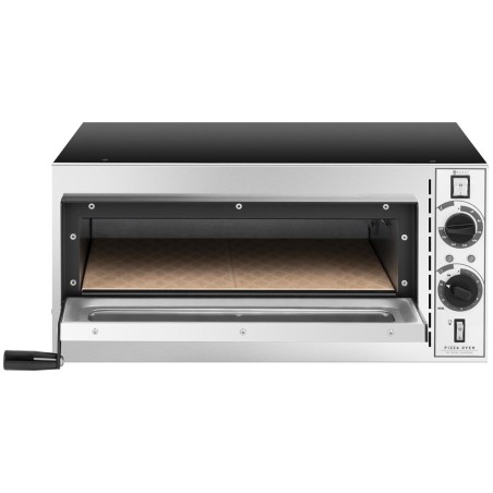 Vienkamerė picos orkaitė su stiklu 1 picos sk. 32cm 230V 1600W ITALIJA Vienkamerė picos orkaitė su stiklu 1 picos sk. 32cm 230V 1600W ITALIJA