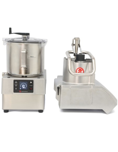 Daugiafunkcinis aparatas, pjaustyklė, emulsiklis, pjaustytuvas su didele apkrova CK-48V 8 l 230 V 1500 W - Sammic 1050821 Daugiafunkcinis aparatas, pjaustyklė, emulsiklis, pjaustytuvas su didele apkrova CK-48V 8 l 230 V 1500 W - Sammic 1050821