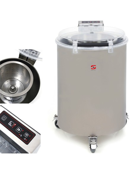 Daržovių salotų džiovintuvo centrifuga ES-200 12 kg 230 V 550 W - Sammic 1000710