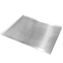 Perforuotas lakštas konvekcinei orkaitei su 3 kraštais 470 x 340 mm - Hendi 617229