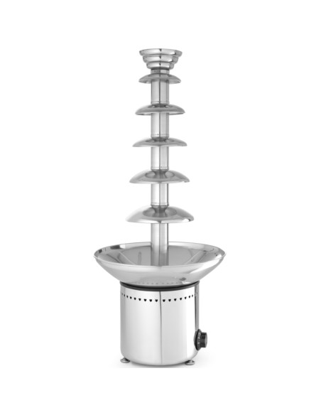 Fondue šokoladinis fontanas 6 lygių plienas 300 W - Hendi 274163 Fondue šokoladinis fontanas 6 lygių plienas 300 W - Hendi 274163