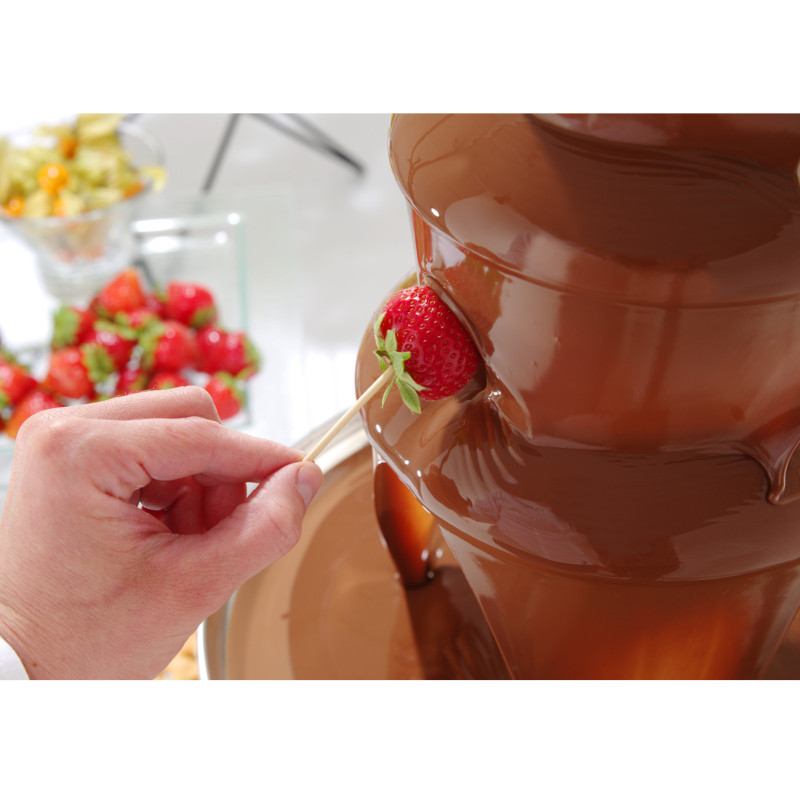 Fondue šokoladinis fontanas 6 lygių plienas 300 W - Hendi 274163