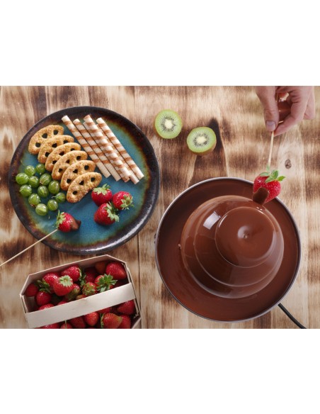 Fondue šokoladinis fontanas 6 lygių plienas 300 W - Hendi 274163 Fondue šokoladinis fontanas 6 lygių plienas 300 W - Hendi 274163