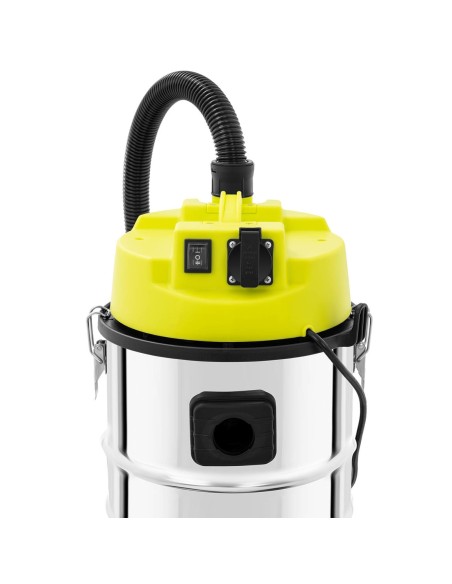 Pramoninis statybinis dulkių siurblys šlapiam ir sausam darbui VDE 1,4 kW 30 l Pramoninis statybinis dulkių siurblys šlapiam ir sausam darbui VDE 1,4 kW 30 l