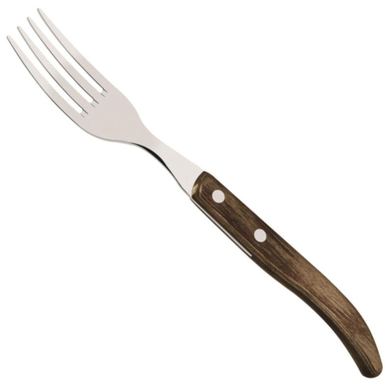 Prancūziško stiliaus HORECA kepsnių šakutė, 12 vnt., ilgis 220 mm