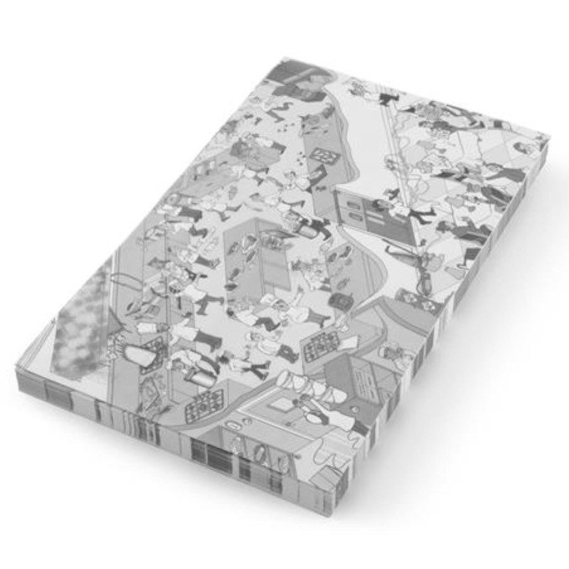 Pergamentinis popierius bulvyčių užkandžiams spaudai KITCHEN 500 vnt 258x425 mm - Hendi 678206