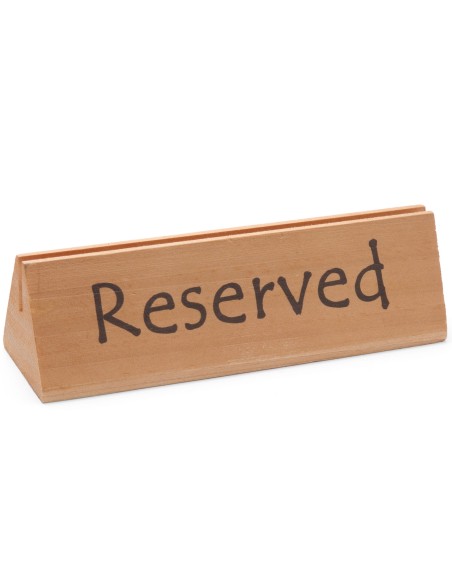 Medinis RESERVED RESERVED ženklas - Hendi 664308 Medinis RESERVED RESERVED ženklas - Hendi 664308