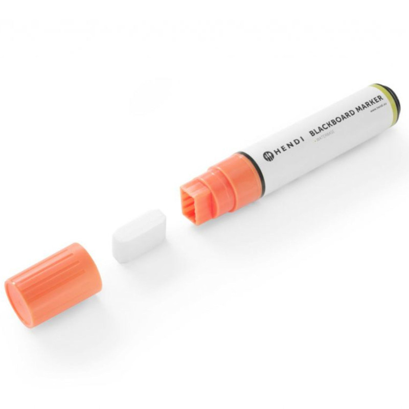 Spalvoti kreidiniai žymekliai lentai, platus antgalis, 3 vnt. - Hendi 664339