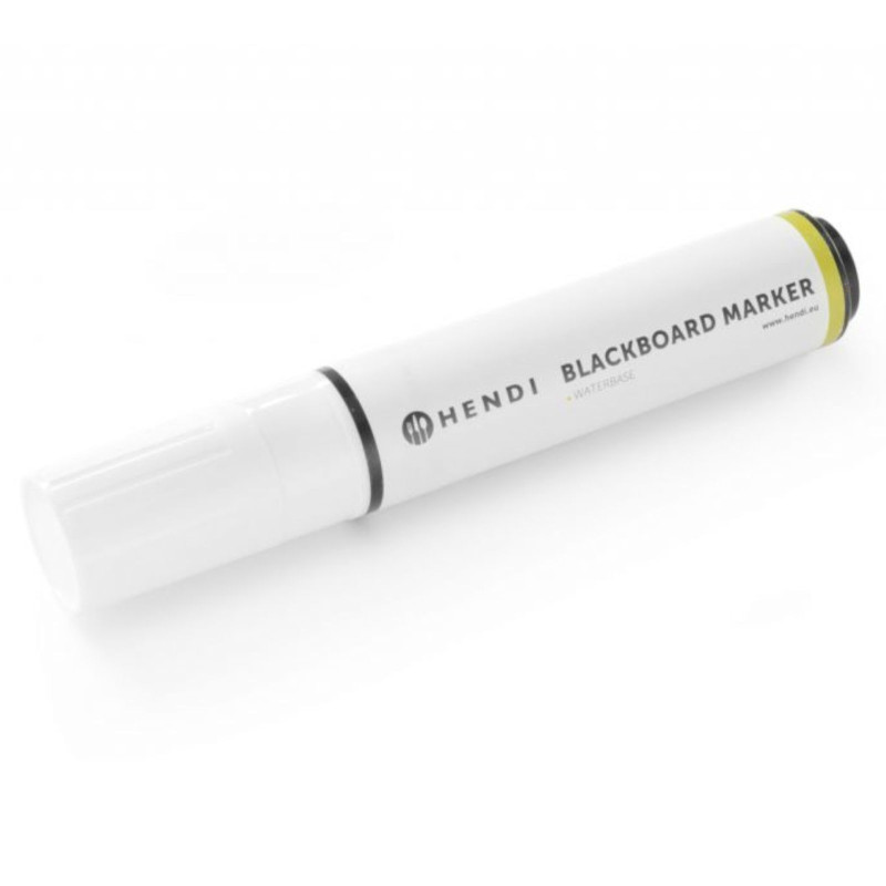 Spalvoti kreidiniai žymekliai lentai, platus antgalis, 3 vnt. - Hendi 664339