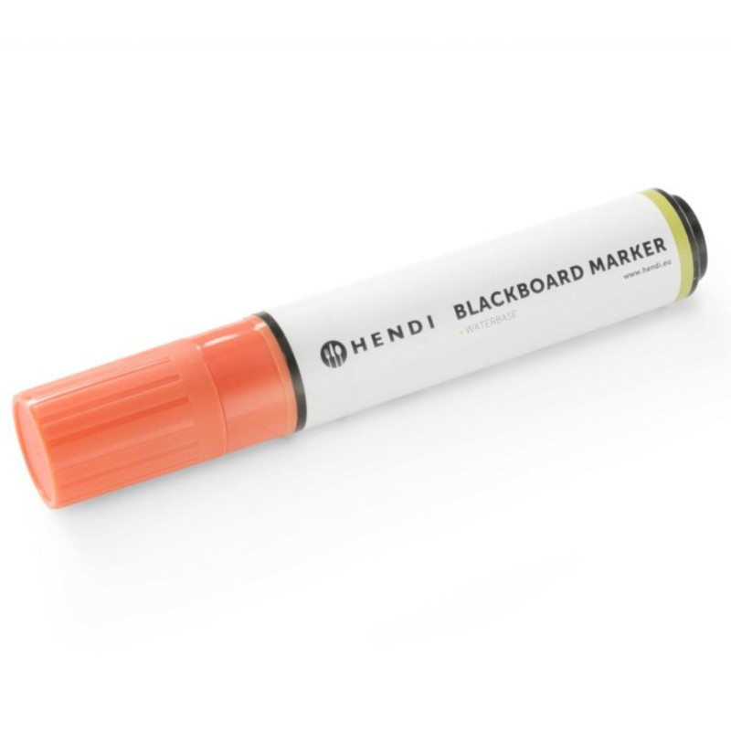 Spalvoti kreidiniai žymekliai lentai, platus antgalis, 3 vnt. - Hendi 664339