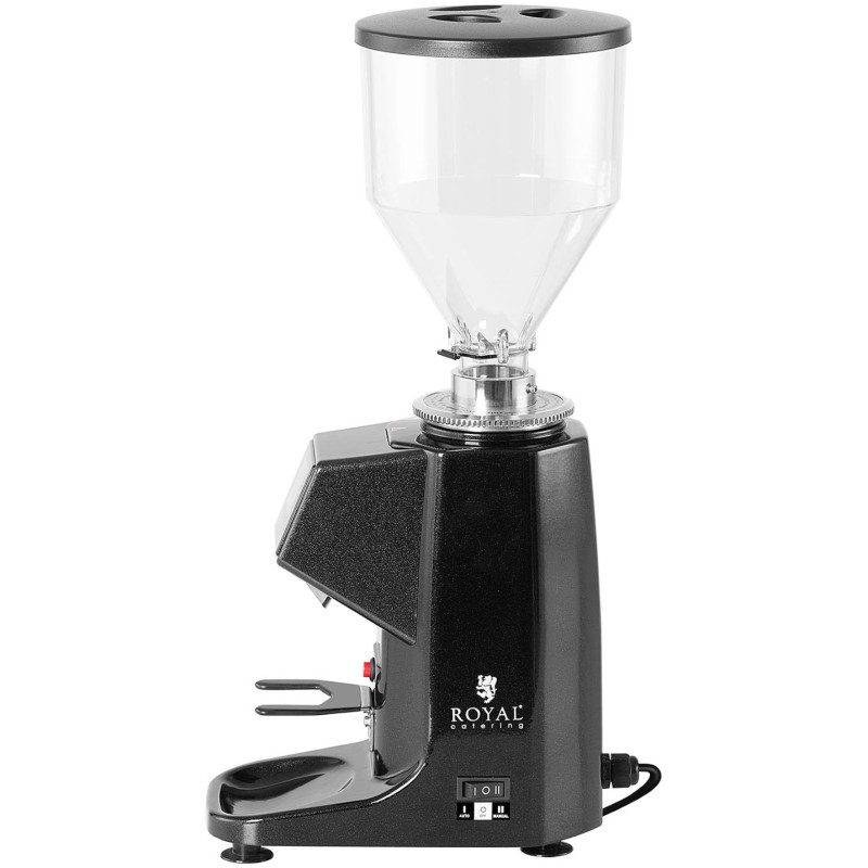 Kavos malūnėlis elektrinis aliuminis su jutikliniu skydeliu 500/1000 ml 200 W juodas