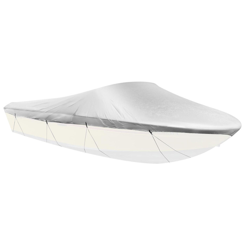 Brezento dangtis motorinei valčiai su V formos korpusu - valties ilgis 427-488 cm