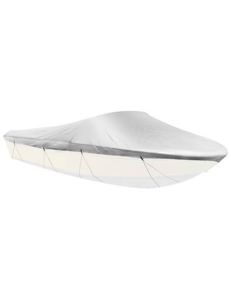 Brezento dangtis motorinei valčiai su V formos korpusu - valties ilgis 427-488 cm Brezento dangtis motorinei valčiai su V formos korpusu - valties ilgis 427-488 cm