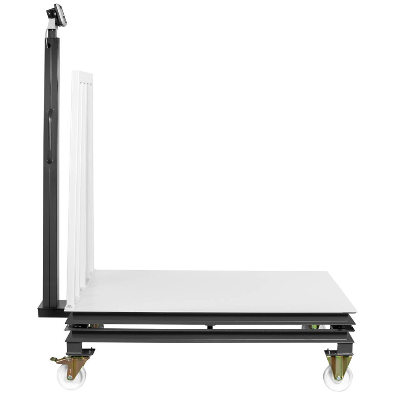 Kalibruotos mobiliojo sandėlio platformos svarstyklės 2000/1 kg 150x150 cm LCD