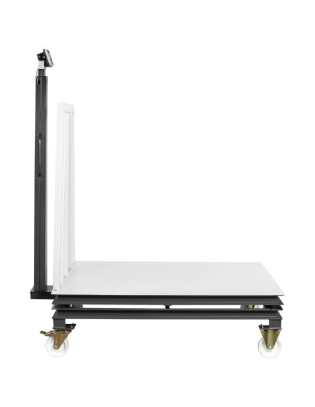 Kalibruotos mobiliojo sandėlio platformos svarstyklės 2000/1 kg 150x150 cm LCD Kalibruotos mobiliojo sandėlio platformos svarstyklės 2000/1 kg 150x150 cm LCD