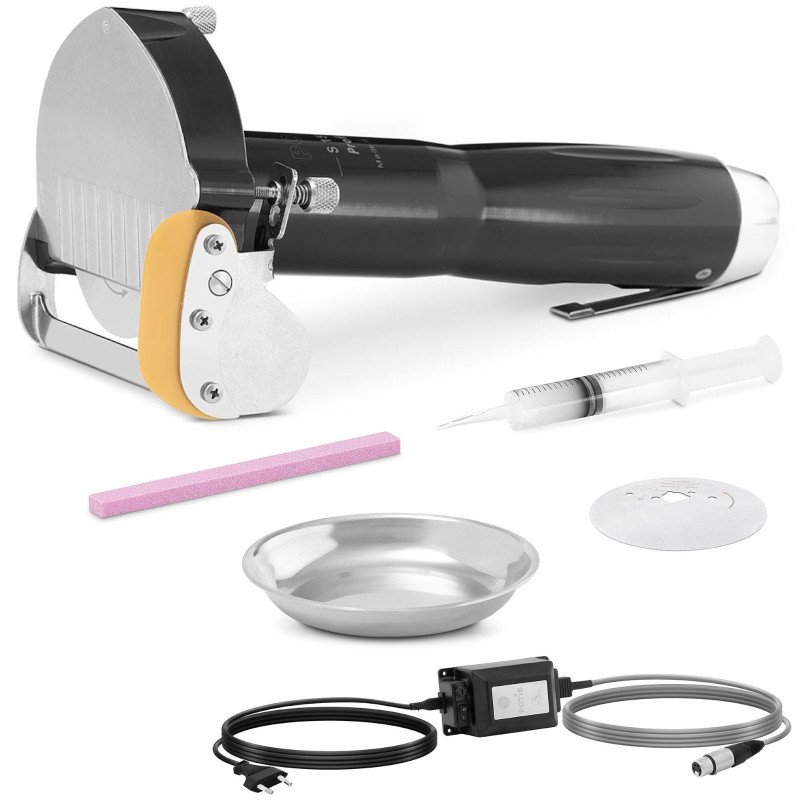 Profesionalus elektrinis giroskopinis kebabo peilis POTIS dia. 80mm 8500rpm 230V 250W