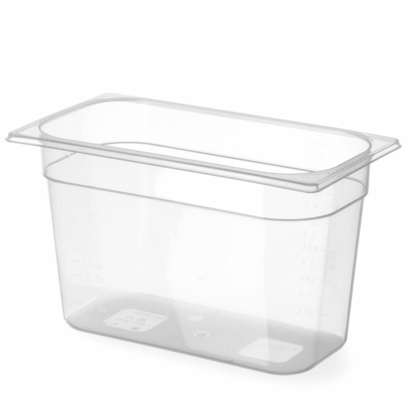 Gastronorm konteineris pagamintas iš polipropileno GN 1/3 h. 150 mm - Hendi 880210 Gastronorm konteineris pagamintas iš polipropileno GN 1/3 h. 150 mm - Hendi 880210