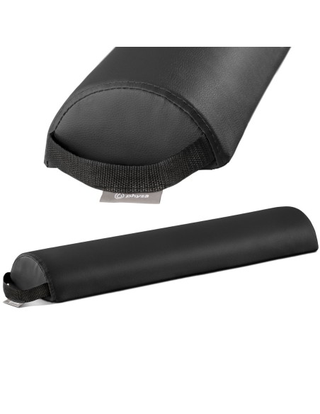 Reabilitacinis juosmens volelis mankštiniam masažui su rankena 64,5 x 15 x 7,5 cm juodas Reabilitacinis juosmens volelis mankštiniam masažui su rankena 64,5 x 15 x 7,5 cm juodas