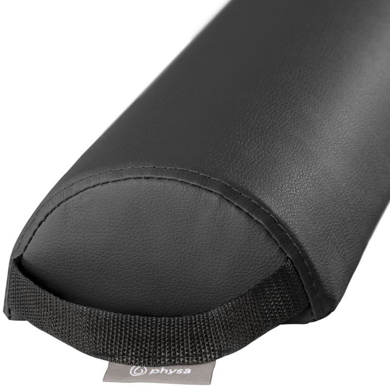 Reabilitacinis juosmens volelis mankštiniam masažui su rankena 64,5 x 15 x 7,5 cm juodas