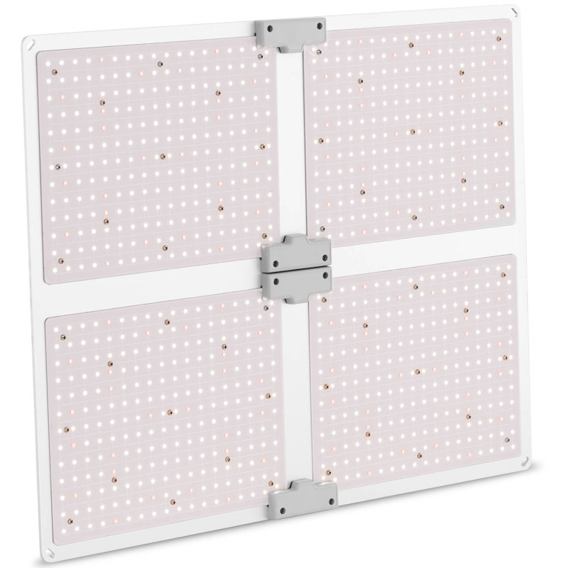 Augalų augimo lempa viso spektro 60 x 48 cm 936 LED 400 W sidabrinė