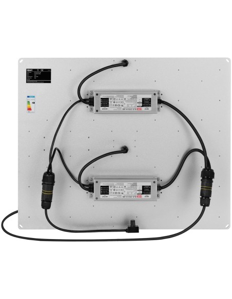 Augalų augimo lempa viso spektro 60 x 48 cm 936 LED 400 W sidabrinė Augalų augimo lempa viso spektro 60 x 48 cm 936 LED 400 W sidabrinė