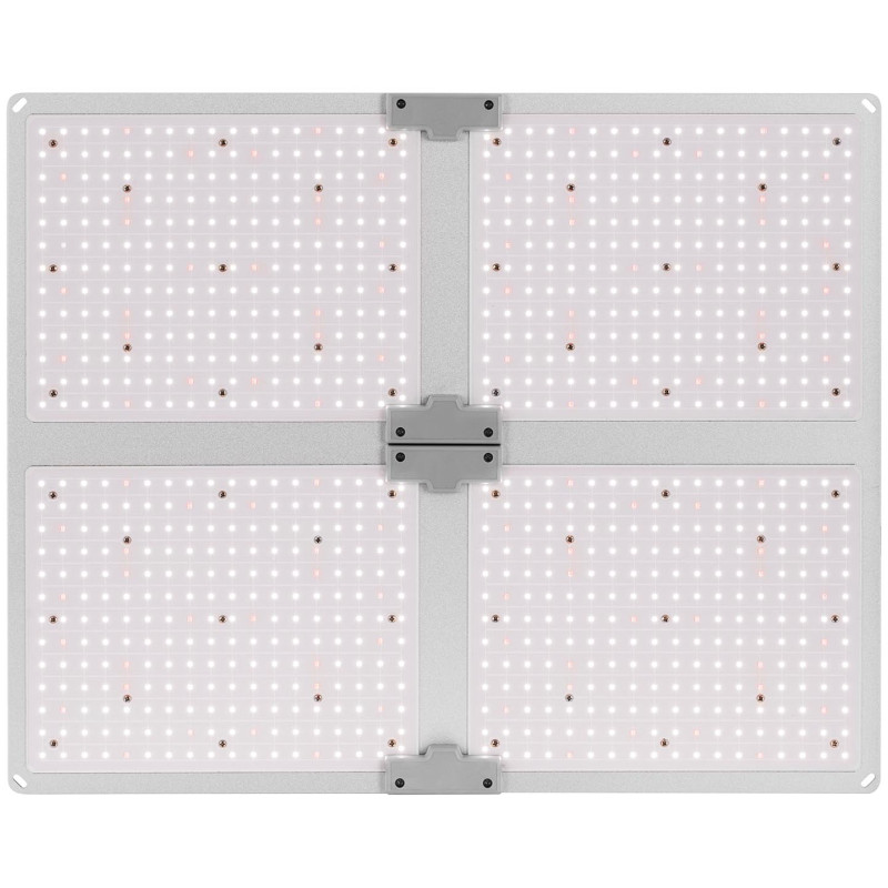 Augalų augimo lempa viso spektro 60 x 48 cm 936 LED 400 W sidabrinė
