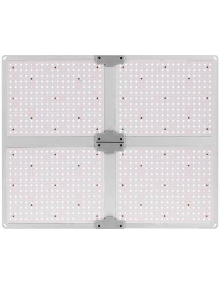 Augalų augimo lempa viso spektro 60 x 48 cm 936 LED 400 W sidabrinė Augalų augimo lempa viso spektro 60 x 48 cm 936 LED 400 W sidabrinė
