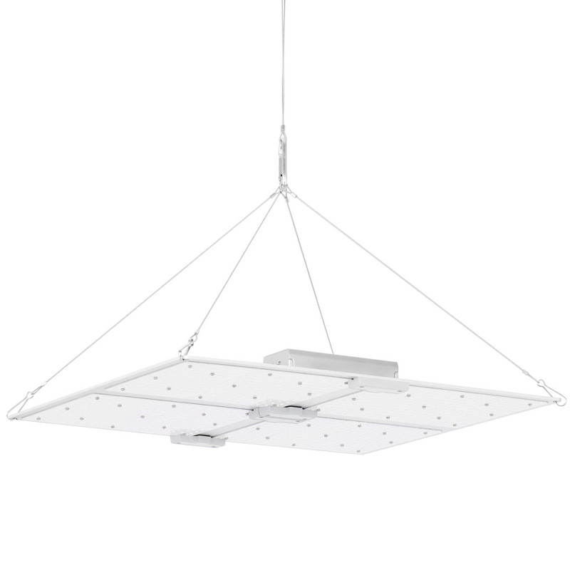 Augalų augimo lempa viso spektro 60 x 48 cm 936 LED 400 W sidabrinė