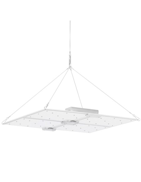 Augalų augimo lempa viso spektro 60 x 48 cm 936 LED 400 W sidabrinė Augalų augimo lempa viso spektro 60 x 48 cm 936 LED 400 W sidabrinė