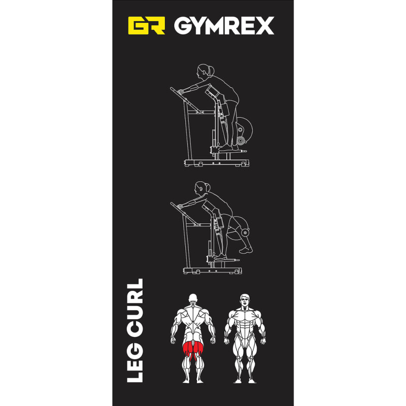 LEG CURL nemokamo svorio šlaunies treniruoklis