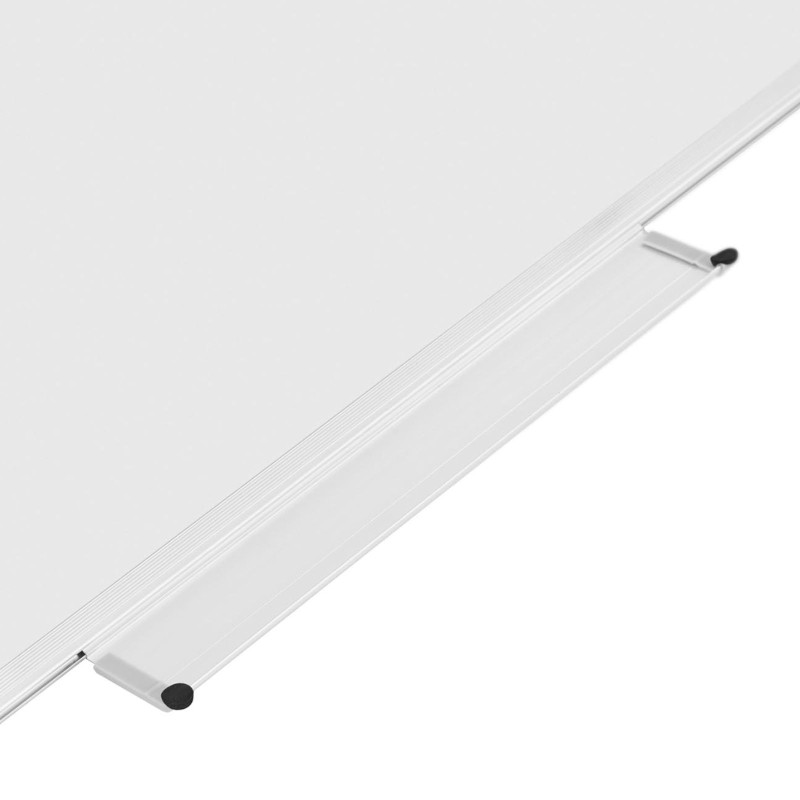 Balta sausa šluoste nuvaloma magnetinė lenta 60x90 cm