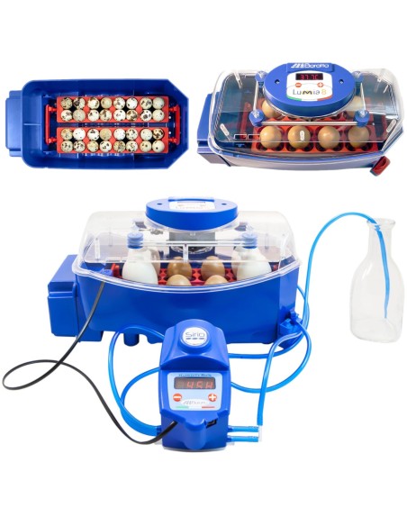 Automatinis inkubatorius 8 kiaušiniams su profesionalia drėkinimo sistema 50 W Automatinis inkubatorius 8 kiaušiniams su profesionalia drėkinimo sistema 50 W