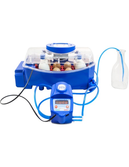 Automatinis inkubatorius 8 kiaušiniams su profesionalia drėkinimo sistema 50 W Automatinis inkubatorius 8 kiaušiniams su profesionalia drėkinimo sistema 50 W