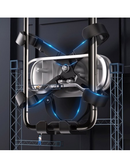 Gravity automobilinis telefono laikiklis juodas Gravity automobilinis telefono laikiklis juodas