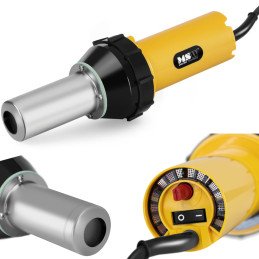 Šilumos pistoletas elektrinis karšto oro pūstuvas 20 - 620 C 3400 W