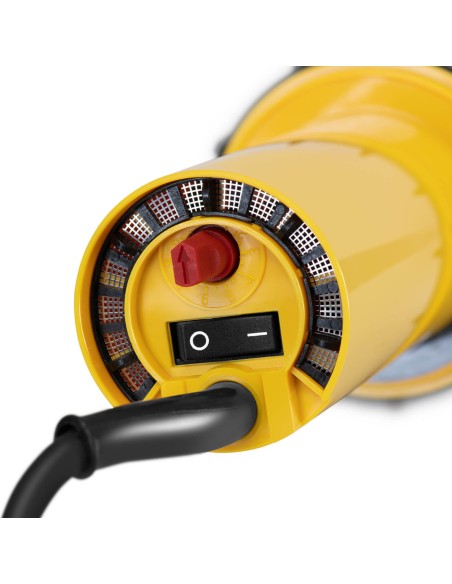 Šilumos pistoletas elektrinis karšto oro pūstuvas 20 - 620 C 3400 W Šilumos pistoletas elektrinis karšto oro pūstuvas 20 - 620 C 3400 W