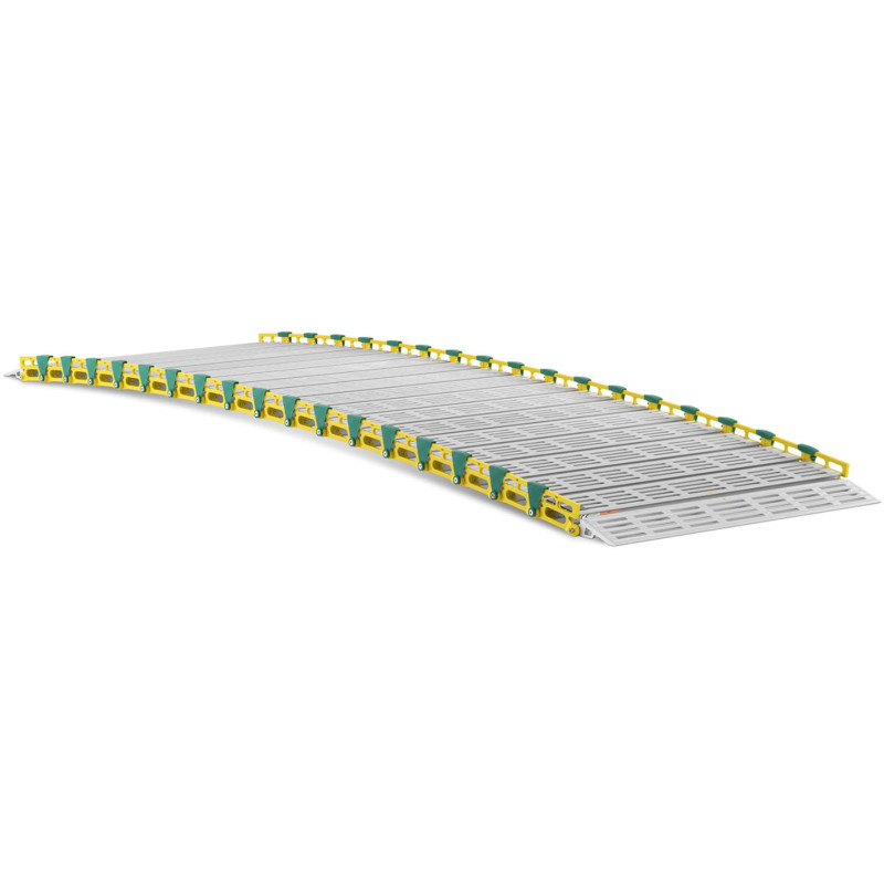 Nešiojama sulankstoma rampa iki 500 kg 3000 x 914 mm