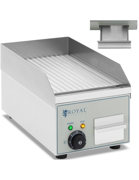 Elektrinis grilis su vienu grioveliu 360 x 250 mm 2000 W Elektrinis grilis su vienu grioveliu 360 x 250 mm 2000 W
