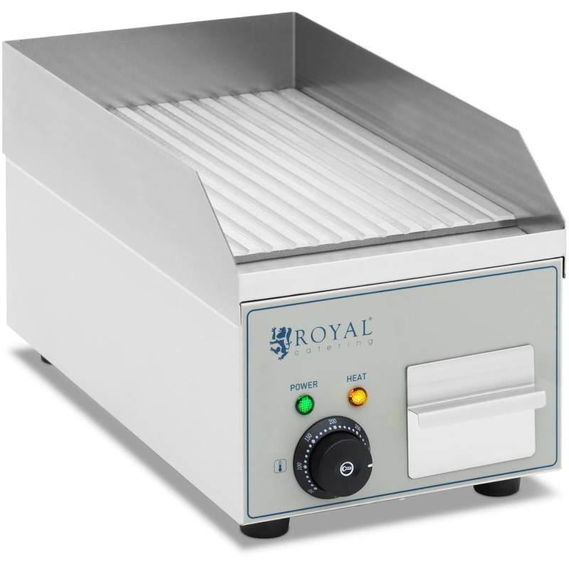 Elektrinis grilis su vienu grioveliu 360 x 250 mm 2000 W