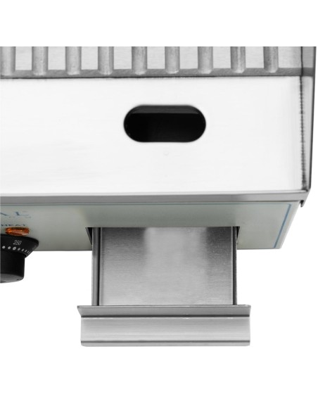 Elektrinis grilis su vienu grioveliu 360 x 250 mm 2000 W Elektrinis grilis su vienu grioveliu 360 x 250 mm 2000 W