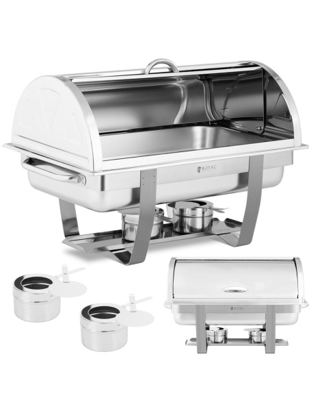 Makaronų stalo šildytuvas su dangčiu RollTop GN 1/1 8,5 l Makaronų stalo šildytuvas su dangčiu RollTop GN 1/1 8,5 l