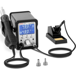 Karšto oro litavimo stotis SMD LCD 200-480C 102W 750W