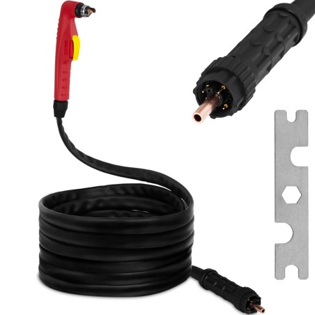 Plazminis pjovimo degiklis IPT40 6m x 4mm2 40A Plazminis pjovimo degiklis IPT40 6m x 4mm2 40A