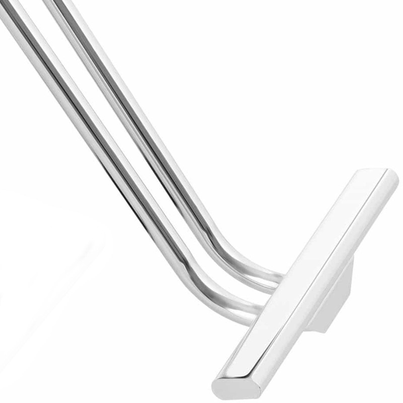 Kosmetinė kirpyklos kėdė su kėdute, aukštis 57-72 cm, pilka ir balta