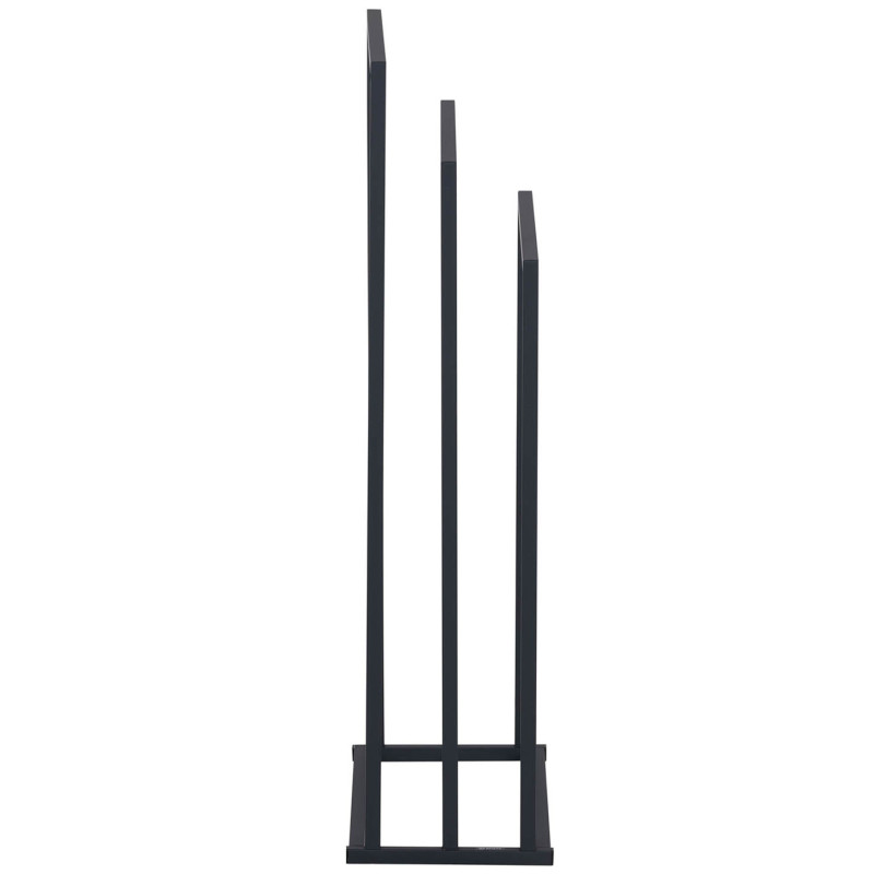 Stovas 3 rankšluosčiams, laisvai pastatomas grindis PLIENAS 45 x 21,5 x 84 cm tamsiai pilka