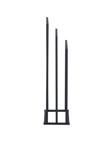 Stovas 3 rankšluosčiams, laisvai pastatomas grindis PLIENAS 45 x 21,5 x 84 cm tamsiai pilka Stovas 3 rankšluosčiams, laisvai pastatomas grindis PLIENAS 45 x 21,5 x 84 cm tamsiai pilka