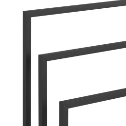 Stovas 3 rankšluosčiams, laisvai pastatomas grindis PLIENAS 45 x 21,5 x 84 cm tamsiai pilka